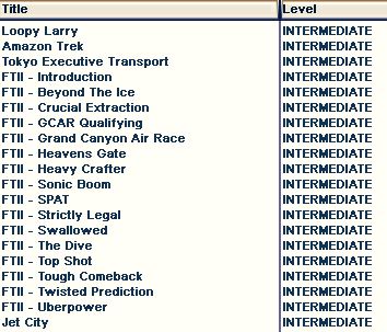 Mission List